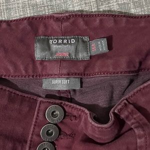 Maroon jegging